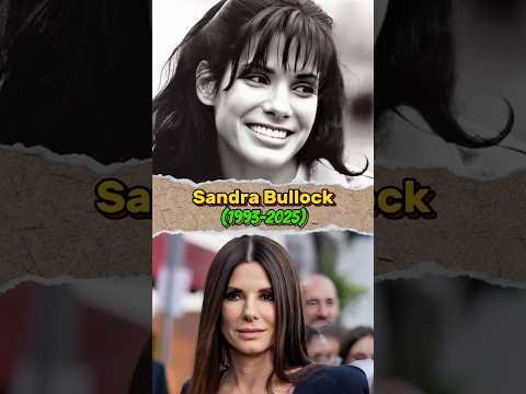💖 Sandra Bullock: Her Transformation from 1993 to 2025 🌹 #thenandnow #howtheychanged
