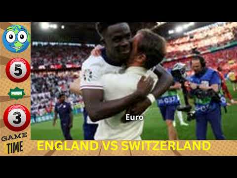 ENGLAND VS SWITZERLAND England&#039;s Dramatic Euro 2024 Semi Final