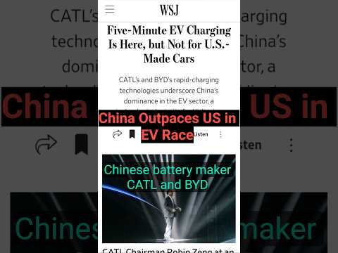 China Outpaces US in EV Race