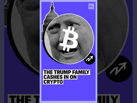 The Trump Family Cashes In On Crypto #politics #cryptocurrency
