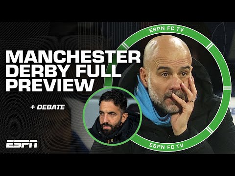 Pep Guardiola is &#039;sticking up for his team&#039; + FULL PREVIEW of Manchester Derby 👀 | ESPN FC