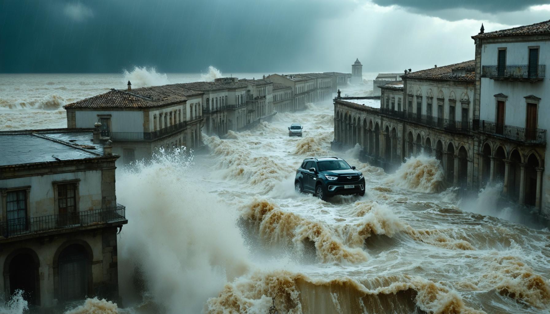 Storms Transform Lorca into a Watery Maze: Resilient Residents and Heroic Rescues