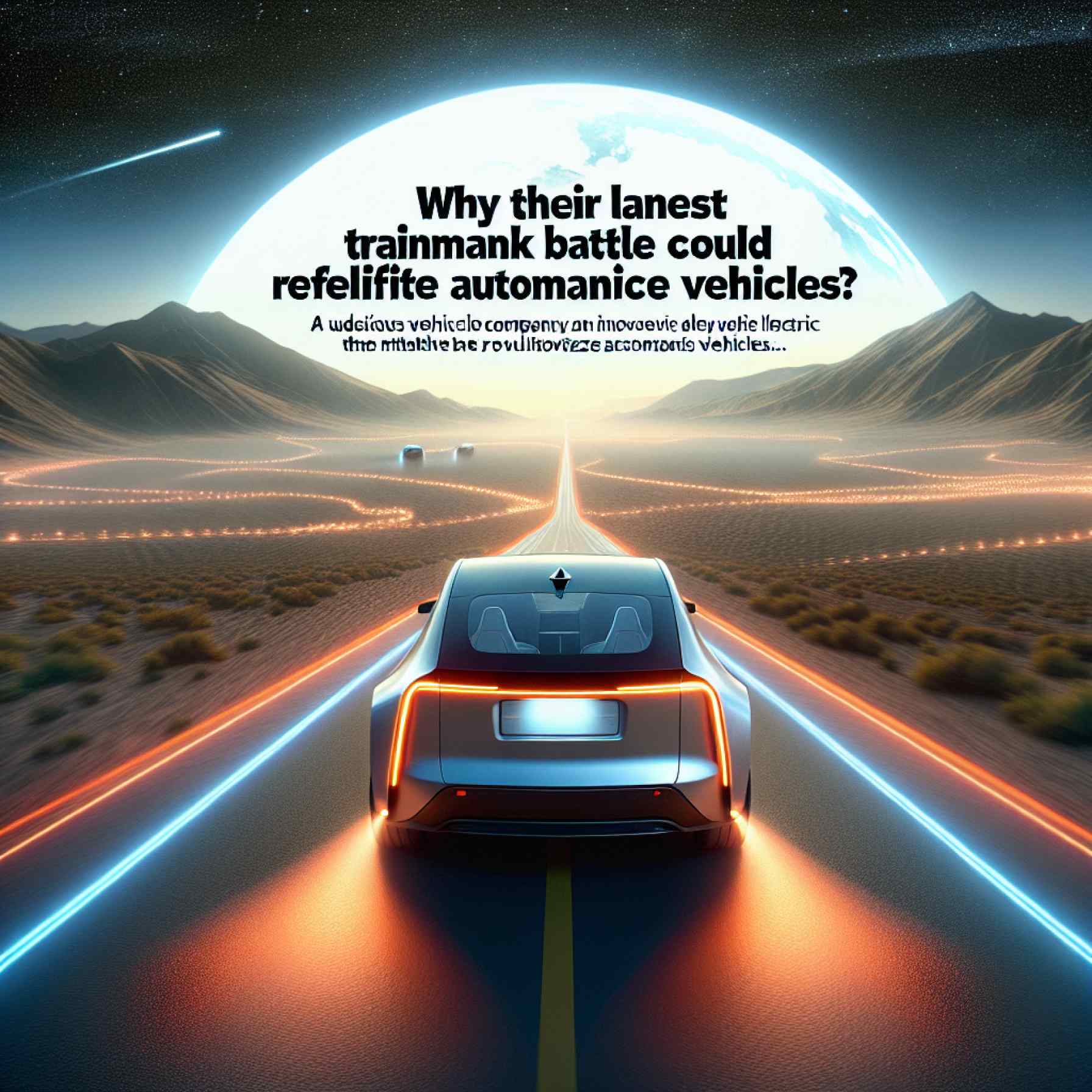 Tesla’s Bold Push: Why Their Latest Trademark Battle Could Redefine Autonomous Vehicles