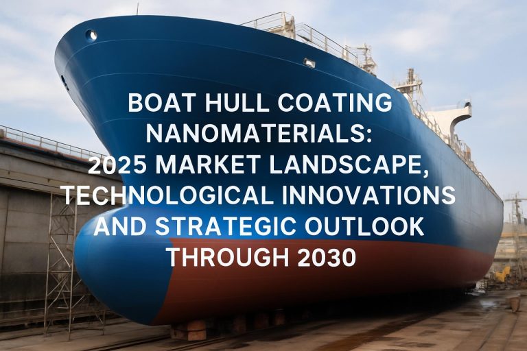 Laivu korpusu pārklājuma nanomateriāli: 2025. gada tirgus ainava, tehnoloģiskās inovācijas un stratēģiskais skats līdz 2030. gadam
