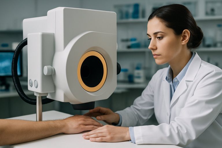 Biomedicinsko slikanje v submilimetrskih valovih: Preboji in trgovni porast 2025–2030